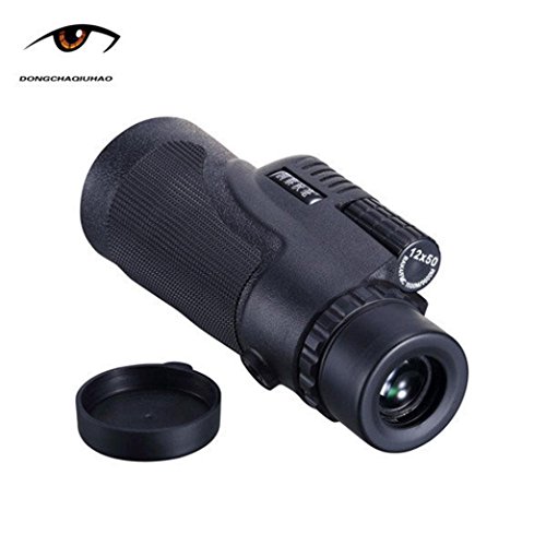 Veepola 12X50 High Power 10X Magnification Monocular Telescope / Monocular Scope for Hunting