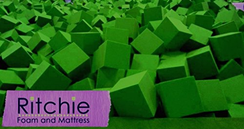 image for Isellfoam Foam Pits Cubes/Blocks 168 pcs. (LIME GREEN) 6