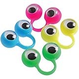 Lanlan Lot of 12pcs Oobi Eye Finger Puppets as a gift to Play