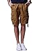 Match Men's Twill Comfort Cargo Short Without Belt #S3612 (Label Size 3XL/38 (US 36), Mud)