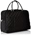 Vera Bradley Women's Microfiber Weekender Bag, Black, One Size