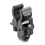 SMALLRIG Universal Shotgun Microphone Mount for 19-25mm Diameter with Elastic Silica Gel, Shockproof and Noise Absorption 1993