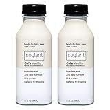 Soylent Cafe Vanilla, Ready To Drink Breakfast in a Bottle, Nutritionally Complete Meal Replacement Beverage, 14 oz, 2 Bottles
