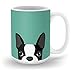 Society6 Boston Terrier Mug 15 oz