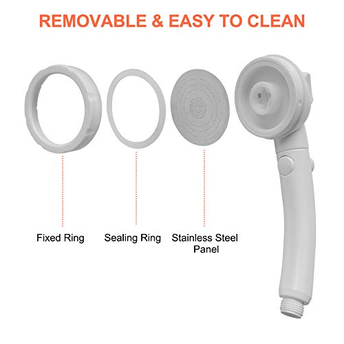 Camplux Hand Held Showerhead with ON/Off Switch, Portable Spray Shower