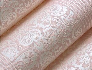 Wapea Stripe With Flowers Wallpapers Vintage Classic French Modern Feature Wall Paper Roll Bedroom Pink