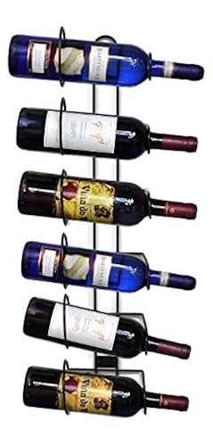 Sorbus Wall Mount Wine Rack – Holds Bottles of Wine or Champagne