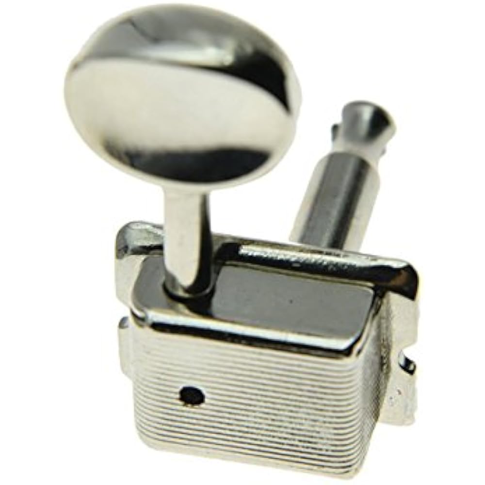Nickel Tuning Pegs Split Shaft Vintage Guitar Keys Tuners Machine Heads