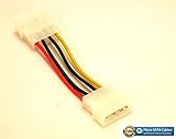 4 Pin Molex Male to a 4 Pin Molex Male Power Cable - 3 Inches