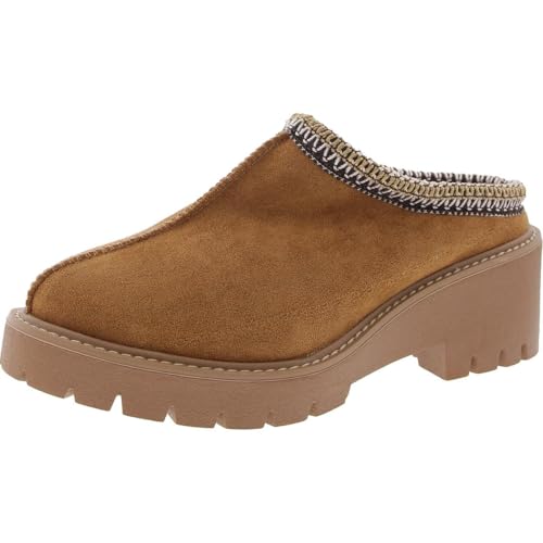 Anne Klein Women's Women's Daylin Mule, Cognac, 10 M at Amazon