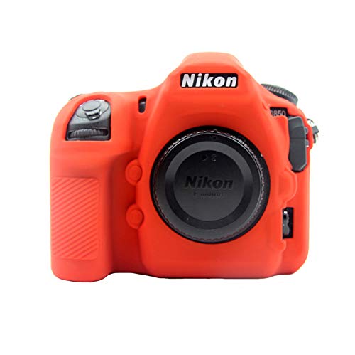kinokoo Silicone Cover for NIKON D850 Protective Case (red)