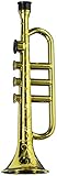 Forum Novelties Gold Trumpet Party Kazoo Play Musical Instrument