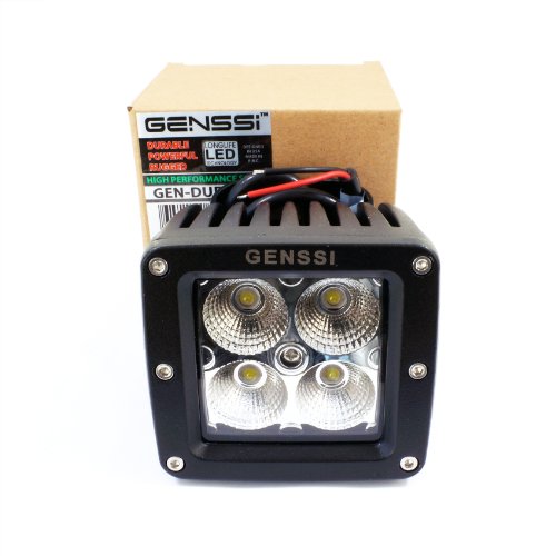 Genssi Duely Floodlight Flood Grille Bumper Bar Light 4x4 Off Road 20W