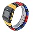 Fashion LED SHHORS Multicolor Rubber Band Sports Wrist Watch Unisex