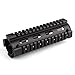 GVN Tactical AR 15 Rail 6.7" Carbine Length Picatinny 2pc Black For Mounting Grip Flashlight Laser Sights New