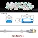 Cable Clips Adhesive Cable Clips Ethernet Cable Clips Wire Holder System 100 Pcs White for Car, Office, Desk Accessories, Home, Nightstand - XINCA