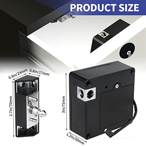 RFID Lock, 1Pack NFC Supported Hidden DIY Electronic Lock Kit