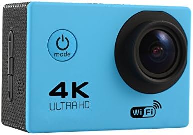 VISVEIL Sports DV 4k HD action camera ,DV Camera wifi 1080p 1050mah Suitable for outdoor sports (Blue)