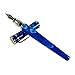 Lanxivi Fuliwen Fountain Pen Blue Celluloid with Pen Pouch Gift Set Ink Cartridge Refill Converter Business Writing Signature Calligraphy Gift Pen
