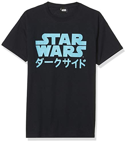 Star Wars Men's Kanji Logo T-Shirt, Black, Medium