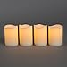 Flameless LED Decorative Candles Set, Real Ivory Wax Flickering LampLust Candle Pack, Variety Sizes, Batteries Included, Indoor Use - Set of 11