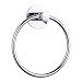 GERUIKE Adhesive Towel Ring Self Adhesive Hand Towel Ring Stainless Steel Rustproof Bathroom Towel Holder Wall Mount primary