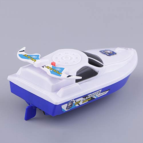 Fityle Battery Powered Floating Boat Ship Yacht Toy Bath Toys for Kids Children Boys and Girls Bathtub Swimming Pool Summer Water Play