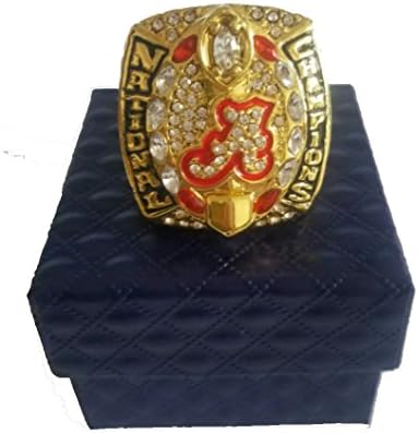 YIYICOOL Alabama Crimson Tide 2016 National Championship ring SIZE 11