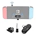 GuliKit ROUTE+ PRO Bluetooth Transmitter Wireless Audio USB-C Adaptor or Receiver With Voice Transmission - Must Have Gaming Accessory For Wireless Headset to Work With Nintendo Switch and PC