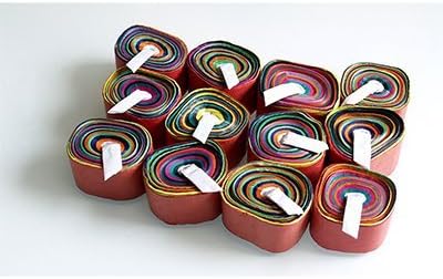 Premium Magic Mouth Coil 50ft (12/Rainbow) - Magic Trick for Teens & Adults - 12 Mouth Coils