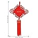 KI Store Chinese Knot Tassel Chinese New Year Decoration 2019 Traditional Red Lucky Oriental Pendant Ornaments for Spring Festival, Lunar New Year 36.2