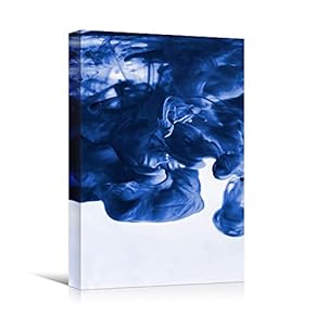 signwin Canvas Wall Art Colored Gas Abstract Colorful...