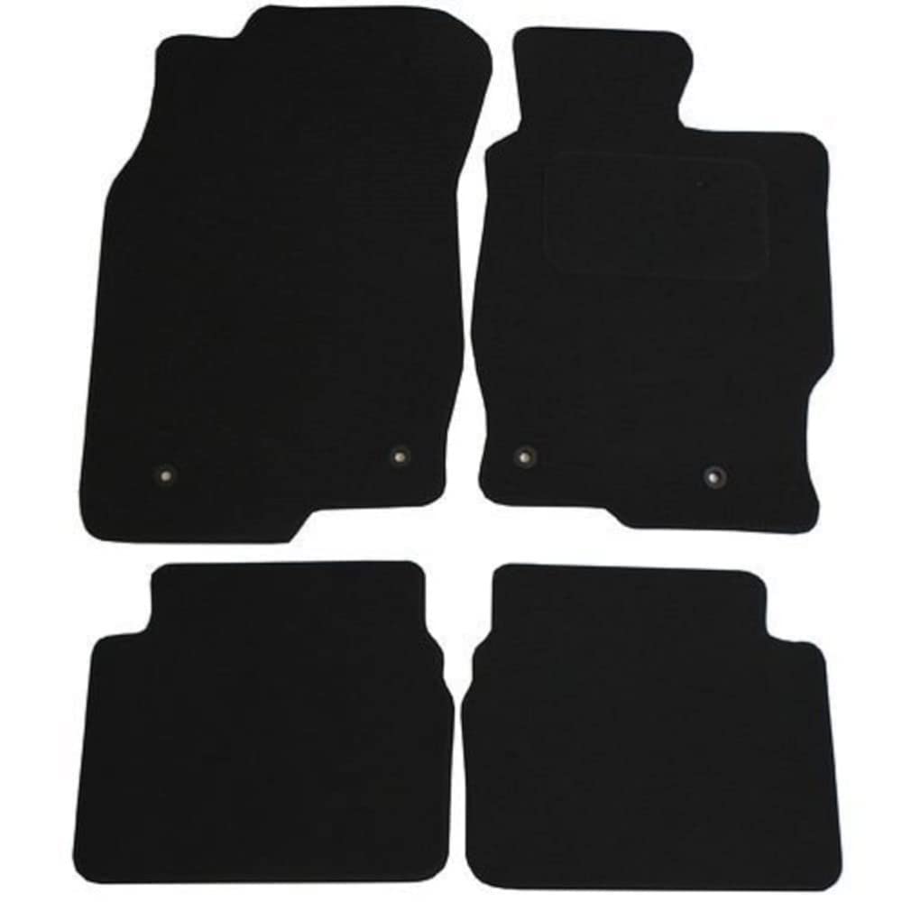 JVL Fully Tailored Carpet Car Mat, Set of 4