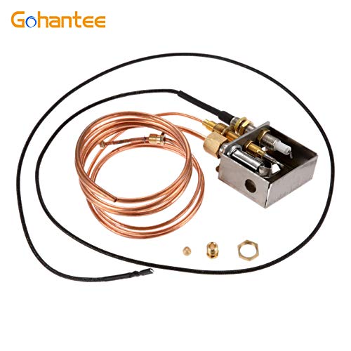 gohantee Propane Gas Part Pilot Burner Assembly Safety Replacement for Propane Igniter Kit Fits for Fire Pits