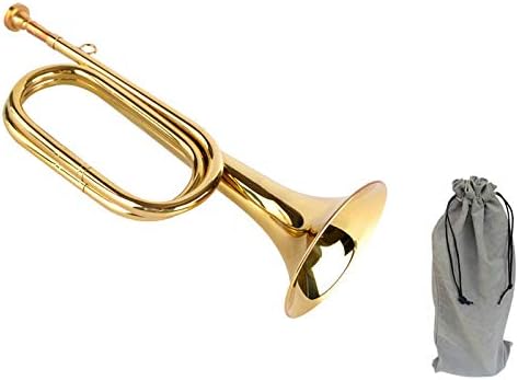 Timiy Brass Army Military Cavalry Scouting Trumpet Bugle