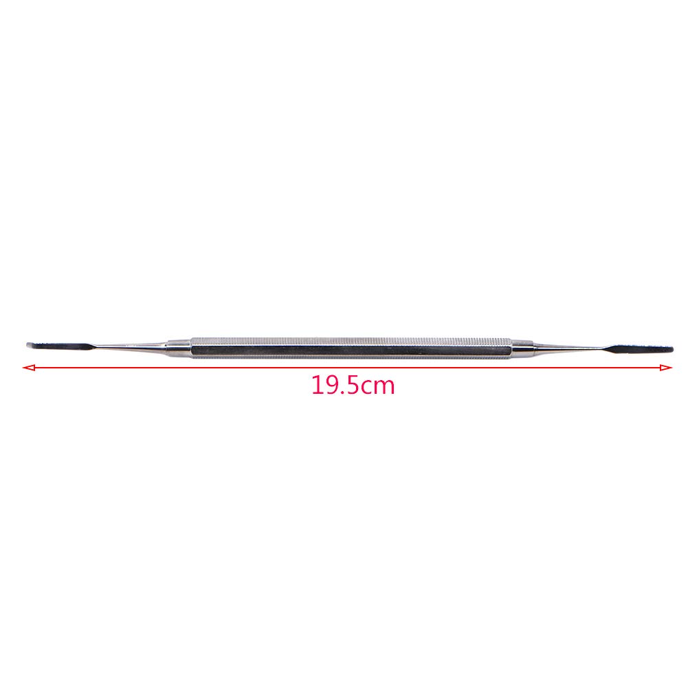 2 Pcs Dental Resin trimmer Stainless steel Photosensitive knife Double Ended Spatula Lab Instrument Dentist Tools: Beauty