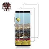 [2 Pack] Galaxy S9 Screen Protector 9H Hardness/Anti-Scratch/Anti-fingerprint/Anti-Bubble/3D Curved/High Definition/Ultra Clear Tempered BBInfinite Glass Screen Protector Compatible Samsung Galaxy S9