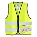 Salzmann Children's High Visibility Vest - Reflective Safety Vest with Zipper - Made with 3M Reflective Material