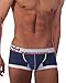 Croota Mens Underwear, Low-Rise Boxer Brief, Satin Accented Waistband, CG01L
