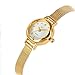Daimon Women's Wrist Watches with Gold Case and Gold Band