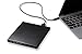 aPrime Metallic External CD DVD RW SuperDrive Compatible with MacBook 12-inch Retina, MacBook Pro w/Touch Bar 2017 and Later, New iMac (Pro) and MacBook Air Late 2018 and Later (Black)