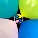 GuassLee 100pcs Balloon Ring Clips for Balloon Arch and Balloons Column Stand Party Decoration Accessory Balloon Buckle Clear