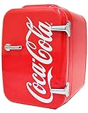 Cooluli Retro Coca-Cola Mini Fridge for Bedroom