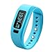 InnKoo Kids Fitness & Activity Tracker Watch, U2 Pedometer Band Calories Counter Smart Sports Bracelet Wristband Sleep Monitor, Bluetooth Sync Anti-Lost Long-time Standby (Blue)