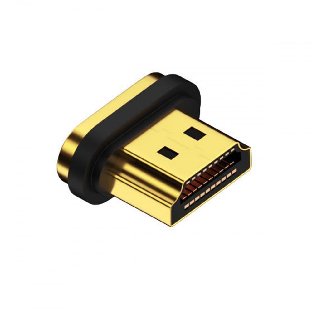 CY Adapter Magnetic Separate Connector 8K Type-A HDMI 2.1 Male Straight 19Pin Contacts Video Adapter for Laptop HDTV