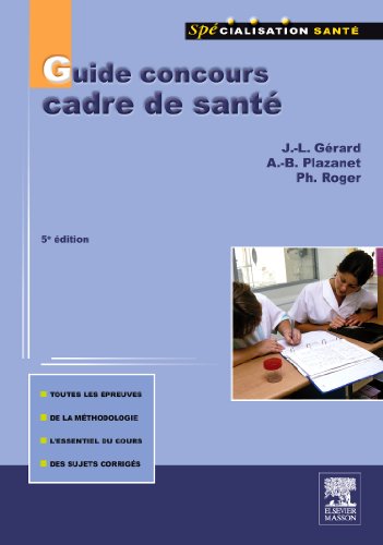 Guide concours cadre de santé