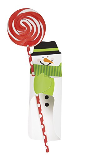Snowman Holiday Candy Bar Wrappers, 8ct