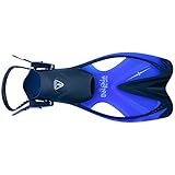 Scuba Max FN-308 Junior Kids Dolphin Fins (Blue, LGXLG)