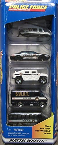 Hot Wheels 5 Car Gift Pack - POLICE FORCE!