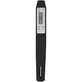 Zerodis Digital Food Thermometer, Reading Food Thermometer with Probe for Kitchen Cooking BBQ and More (Black)